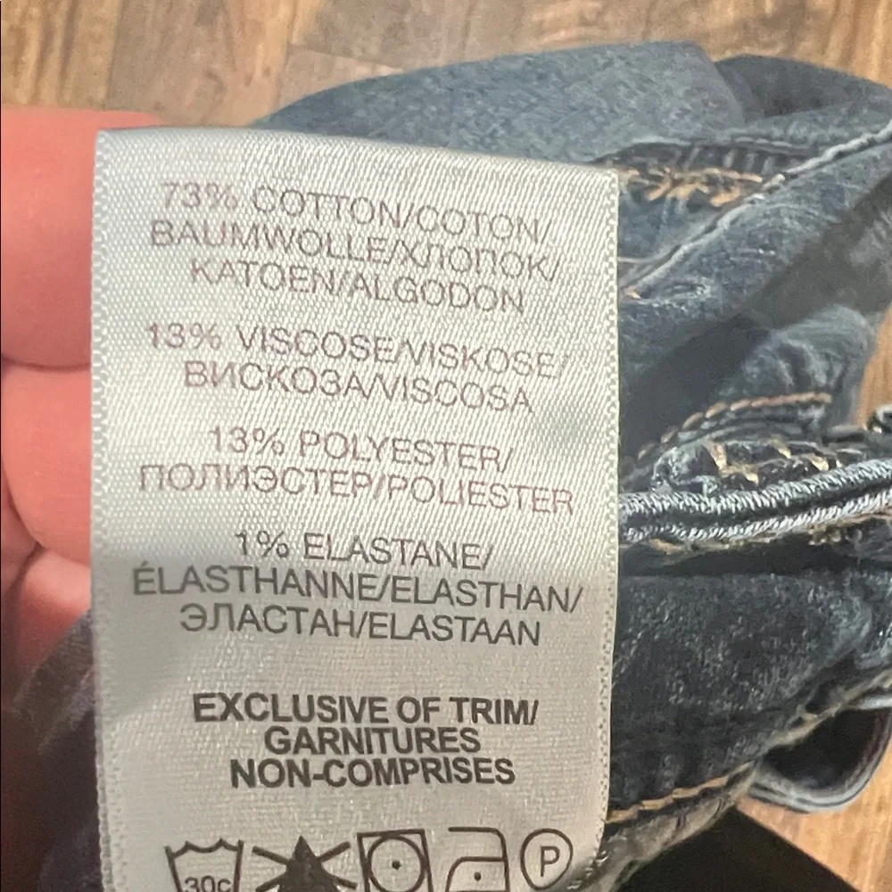 Silver Women's Boot Cut Jeans - Picture 9 of 9